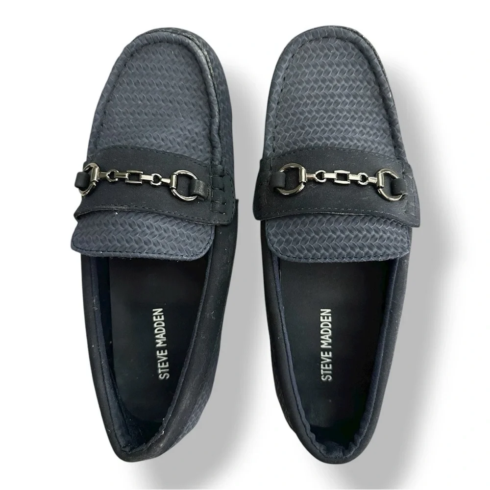 Steve Madden | Boys’ Navy Justinn Loafers (4)